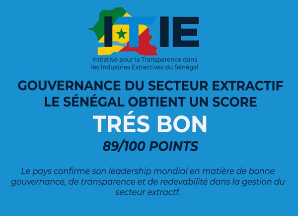 Gouvernance du secteur extractif : le Sénégal confirme sa position de leader mondial en matière de transparence et de redevabilité